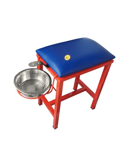 Coconut Scraper Cum Stool 2 in 1(Red)