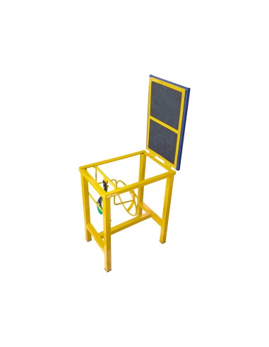 Coconut Scraper Cum Stool 2 in 1(Yellow)