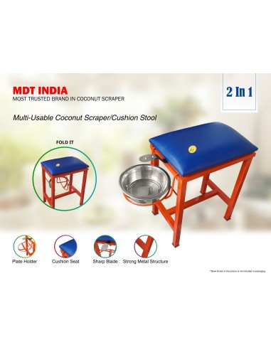 Coconut Scraper Cum Stool 2 in 1...