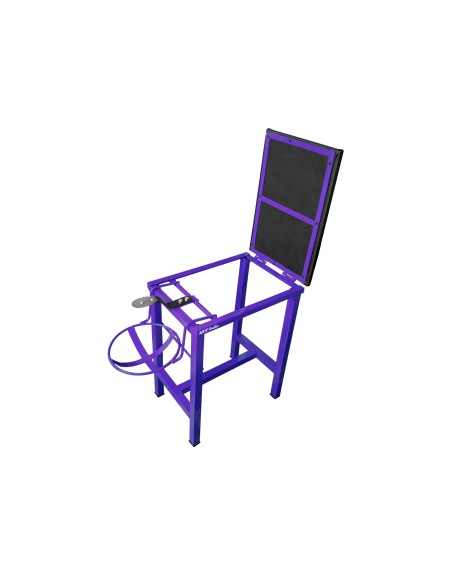 Coconut Scraper Cum Stool 2 in 1  (Purple)