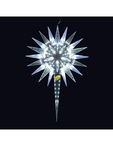 Xmas Star SUNFLOWER (Cool White)