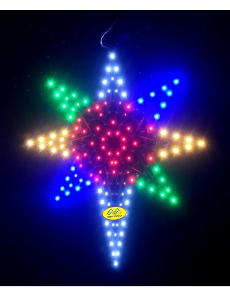 Christmas LED Star ELECTRA-8C-MC