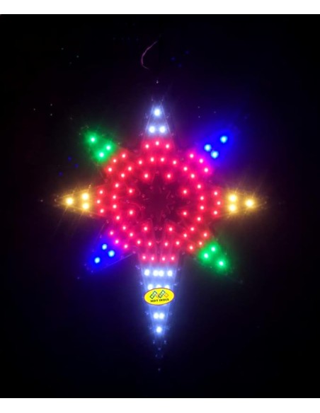 Christmas LED Star ELECTRA-8C-MC