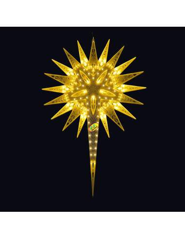 LED Christmas Star Sunflower Golden...