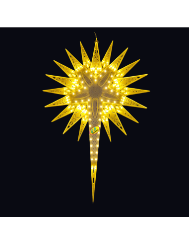 LED Christmas Star Sunflower Golden...