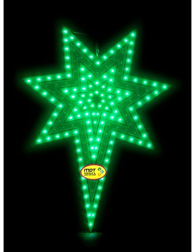Christmas LED Star ELECTRA-7C (Green) Christmas LED Star ELECTRA-7C (Green)
