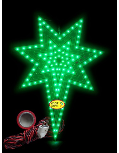 Christmas LED Star ELECTRA-7C(Green,... Christmas LED Star ELECTRA-7C(Green,...