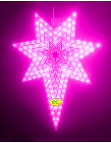 Christmas LED Star ELECTRA-7C (Pink) Christmas LED Star ELECTRA-7C (Pink)