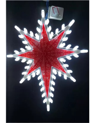 Christmas LED Star TAURUS-8C (RED-WHITE) Christmas LED Star TAURUS-8C (RED-WHITE)