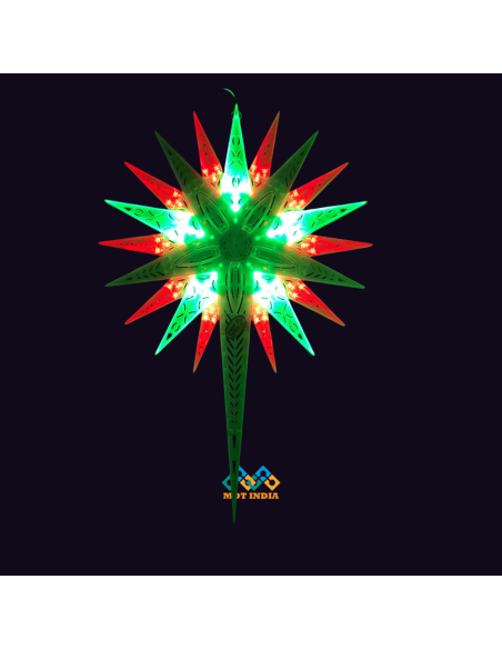 Jumbo Size 20 Petals Sunflower (red, white, blue, green)