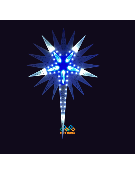 Christmas LED Star Sunflower Jumbo (wire + Plug + Tape)