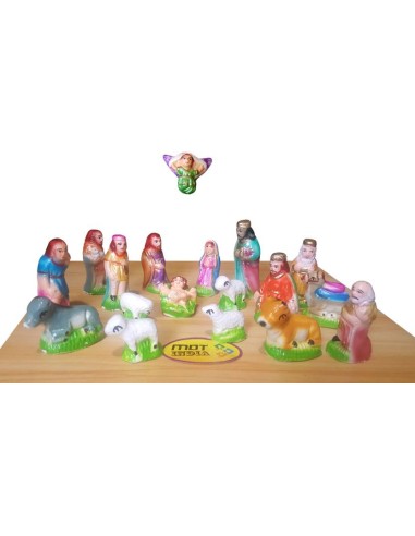 Nativity Set For Xmas 18 pieces 9 cm