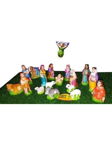 Christmas Nativity Crib Set 4.5 Inch...