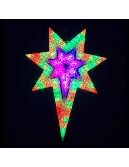 SANTABELLS Xmas Star KnitLit Auto 7C