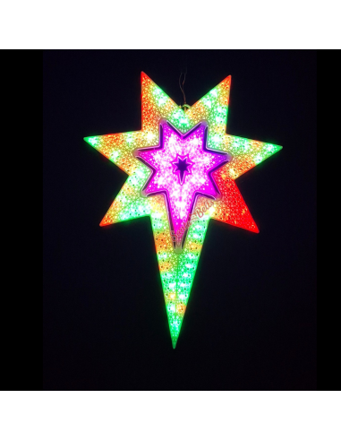 SANTABELLS Xmas Star KnitLit Auto 7C