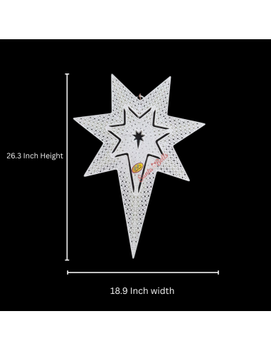 SANTABELLS Xmas Star KnitLit Auto 7C