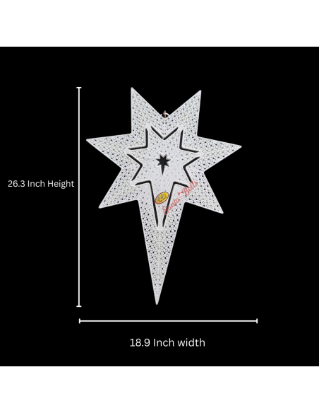 SANTABELLS Xmas Star KnitLit Auto 7C