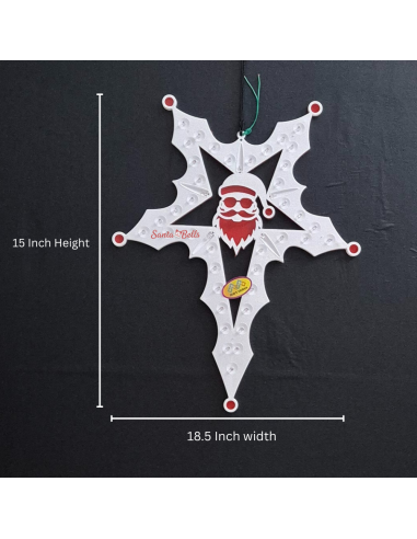 SANTABELLS Xmas Star Santa DhaNa