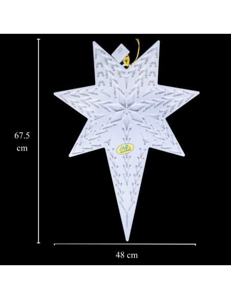 SANTABELLS Christmas Star Electra Beamy 7C Multicolor