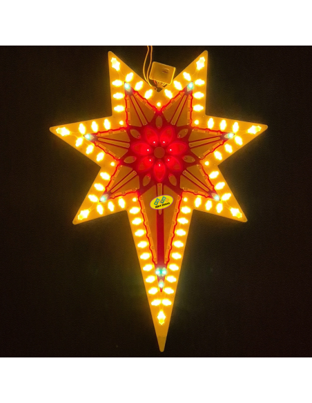 SANTABELLS Christmas Star Electra Mesh Top 7C Multicolor