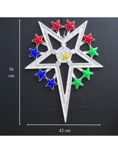 SANTABELLS Christmas Star Ring ten 5C Multicolor