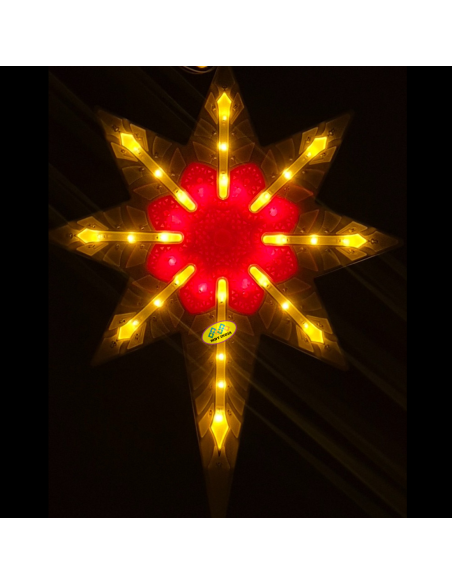 SANTABELLS Christmas Star HIBIS 5C multicolor
