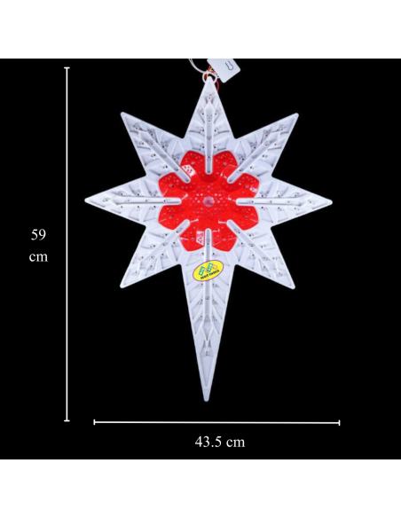 SANTABELLS Christmas Star HIBIS 5C multicolor