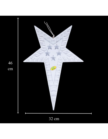 SANTABELLS Christmas Decoration LED Star Celesta 25 5C Multicolor