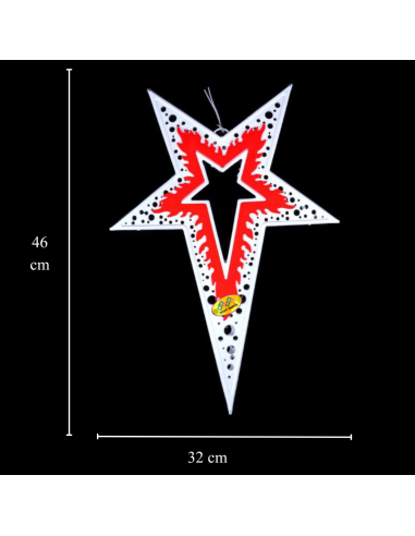 SANTABELLS Christmas Star Flamy 5C...