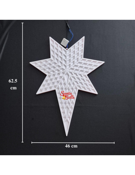 SANTABELLS Christmas LED Star Electra Ruby 7C Multicolor