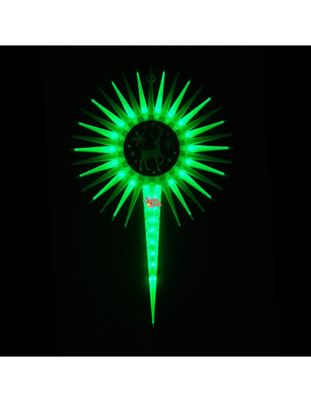 SANTABELLS Christmas Decoration LED Star Sky Burst 34C Multicolor