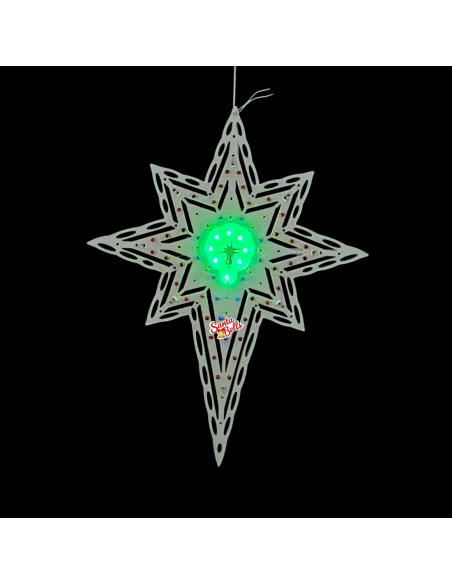 Santabells LED Star Ellipse 8C Multicolor
