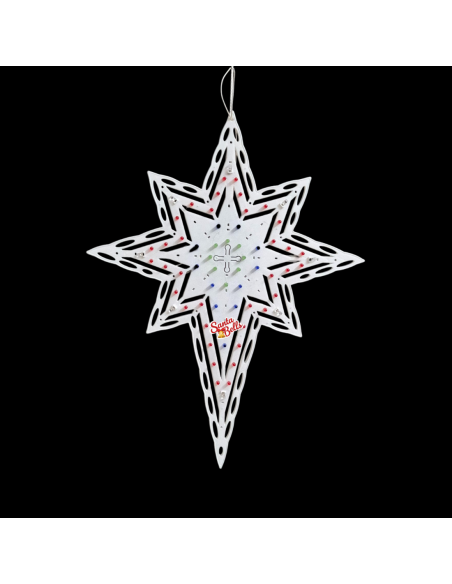 Santabells LED Star Ellipse 8C Multicolor