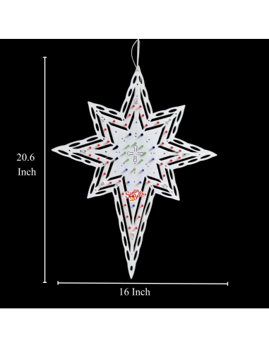 Santabells LED Star Ellipse 8C...