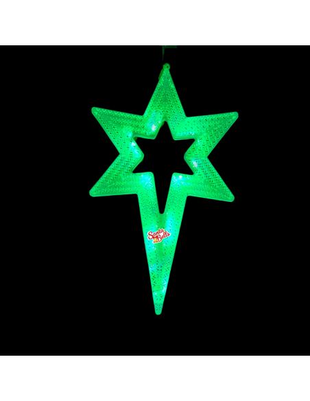 SANTABELLS Christmas LED Star Twister Strip Double Sided 5C Multicolor