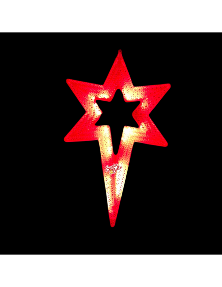 SANTABELLS Christmas LED Star Twister Strip Double Sided 5C Multicolor