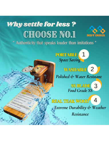 Polished Real Teakwood Tabletop...