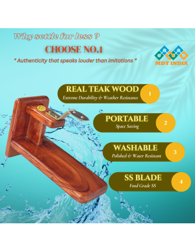 Table Top Polished Mahagony Coconut...