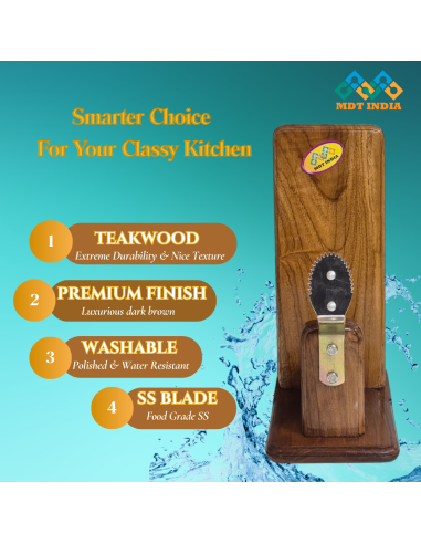 Table Top Polished Real Teak Wood...