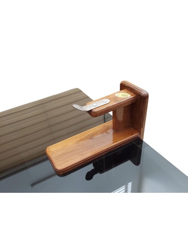 Polished Teakwood Tabletop Coconut...