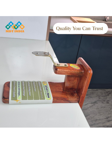 Table Top Polished Mahagony Coconut...