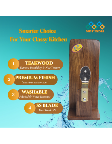 Polished Teakwood Lite Tabletop...