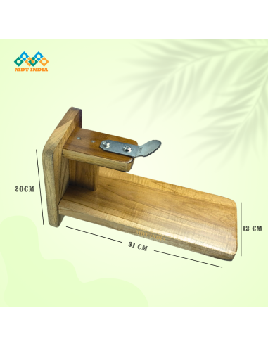 Teakwood Tabletop Coconut Scraper...