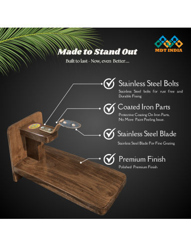 Polished Teakwood Wide Tabletop...