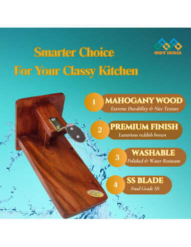 Polished Mahogany Wide Tabletop...