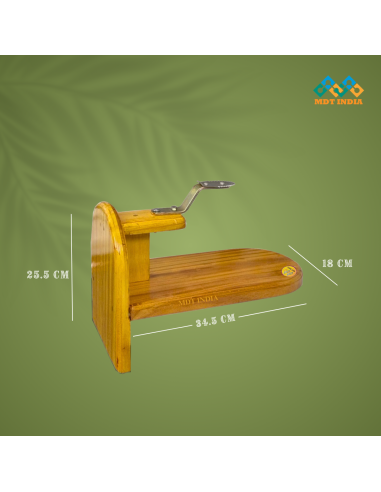 Polished Jackwood Round  Wooden...