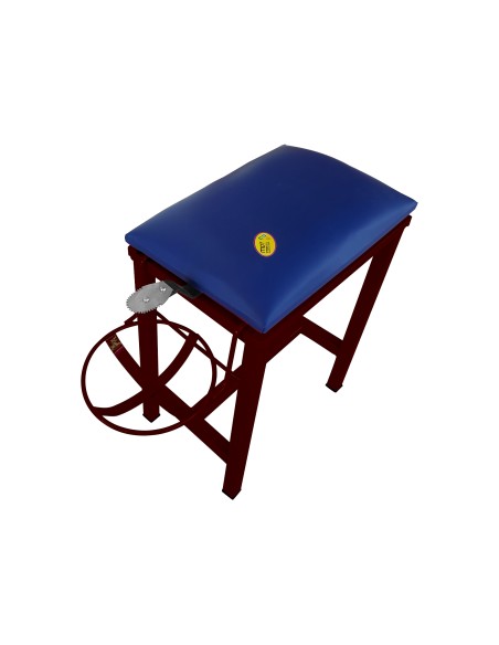 Coconut Scraper Cum Stool 2 in 1  (Brown)