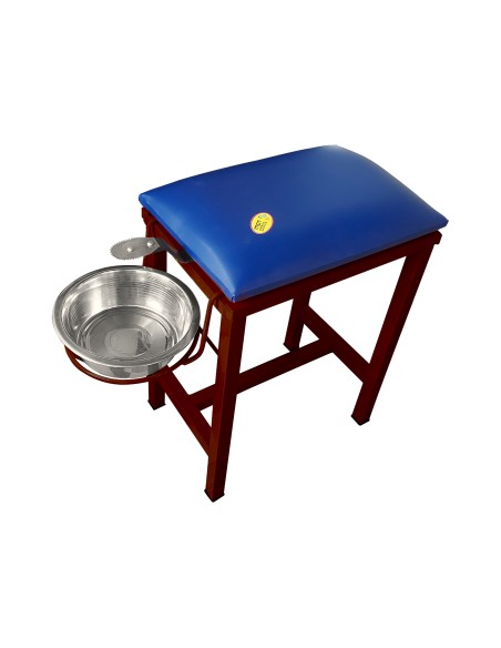 Coconut Scraper Cum Stool 2 in 1  (Brown)