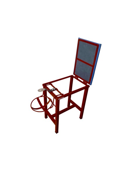 Coconut Scraper Cum Stool 2 in 1  (Brown)