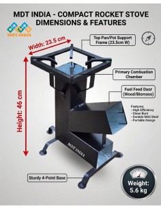 Heavy Duty Rocket Stove 4... 2